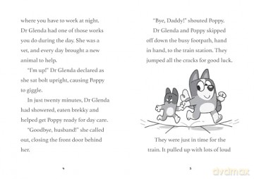 Bluey: Trains: An Illustrated Chapter Book [KSIĄŻKA]