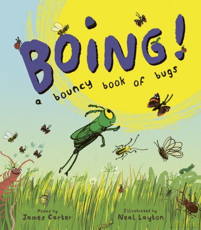 BOING! a bouncy book of bugs [KSIĄŻKA]