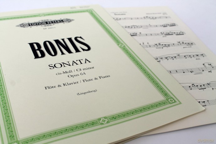 Bonis: Sonata for Flute and Piano in C-sharp minor Op. 64 [KSIĄŻKA]