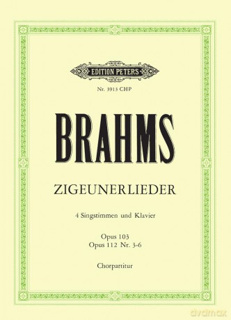 Brahms: Zigeunerlieder [KSIĄŻKA]