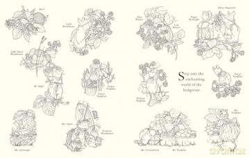 Brambly Hedge: Festive Colouring Book: A magically festive colouring book for children and adults alike packed with classic illustrations for all [KSIĄŻKA]