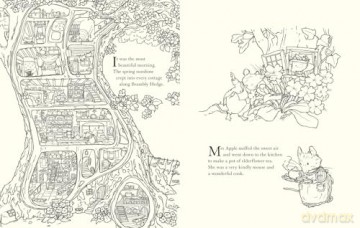 Brambly Hedge: Nature Colouring Book: A beautiful seasonal gift packed with classic illustrations for all [KSIĄŻKA]