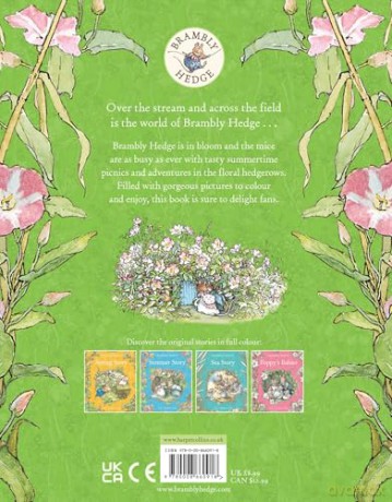 Brambly Hedge: Nature Colouring Book: A beautiful seasonal gift packed with classic illustrations for all [KSIĄŻKA]