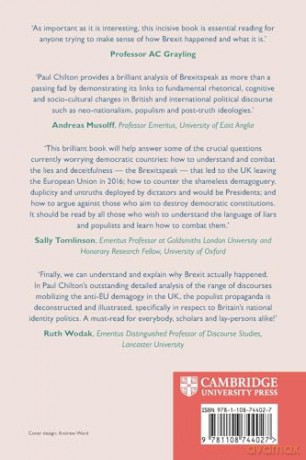 Brexitspeak: Demagoguery and the Decline of Democracy [KSIĄŻKA]