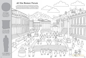 British Museum: Around the World Colouring: Ancient Rome [KSIĄŻKA]