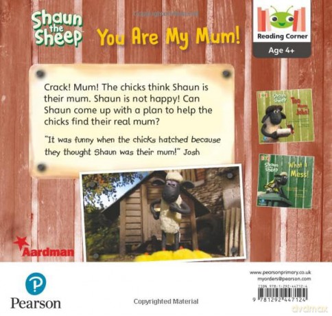 Bug Club Reading Corner: Age 4-7: Shaun the Sheep: You Are My Mum! [KSIĄŻKA]