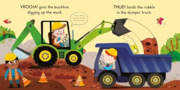 Busy Diggers: A Push, Pull, Slide Book: 46 [KSIĄŻKA]