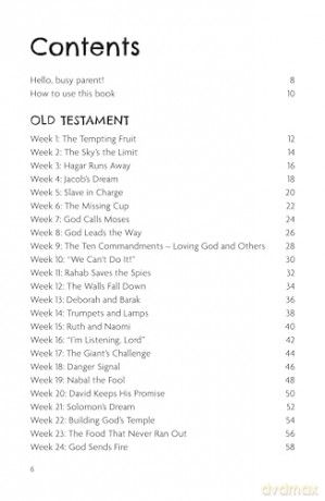 Busy Family Devotional: 52 Short Devotions from Genesis to Revelation [KSIĄŻKA]