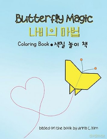 Butterfly Magic Coloring Book [KSIĄŻKA]