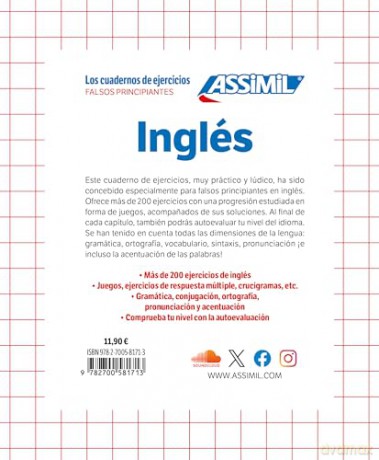 Cahier Inglés Falsos Principiantes: Ne pas enrichir avant 18/10/2024 [KSIĄŻKA]