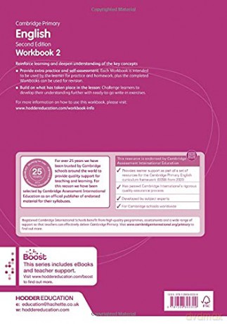 Cambridge Primary English Workbook 2: Hodder Education Group [KSIĄŻKA]