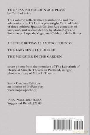 Caridad Svich: The Spanish Golden Age Plays [KSIĄŻKA]