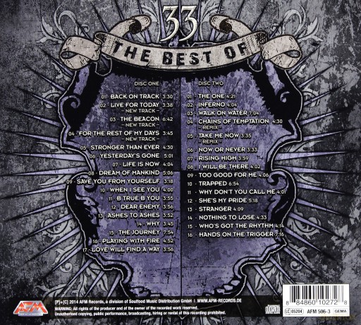 Shakra: 33 The Best Of (digipack) [2CD]