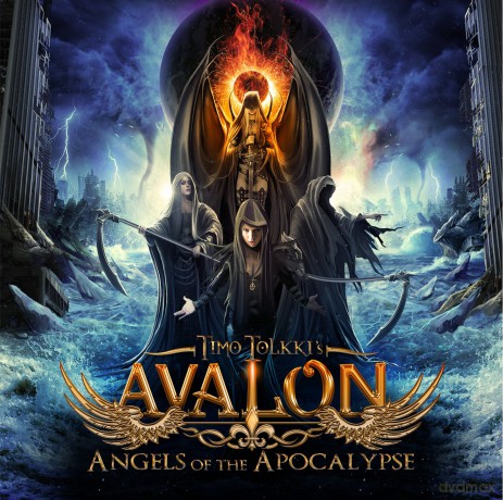 Timo Tolkki's Avalon: Angels Of The Apocalypse Black [WINYL]