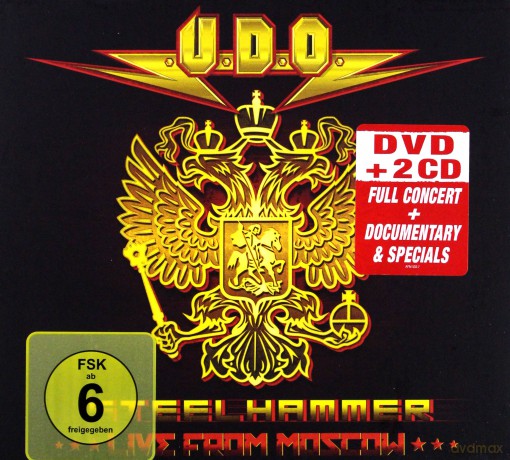 U.D.O.: Live From Moscow [DVD]+[2CD]
