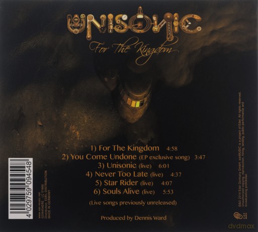 Unisonic: For The Kingdom (digipack) [CD]