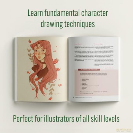 Character Drawing with Alcohol Markers: How to Draw Manga-Inspired Illustrations for Beginners [KSIĄŻKA]