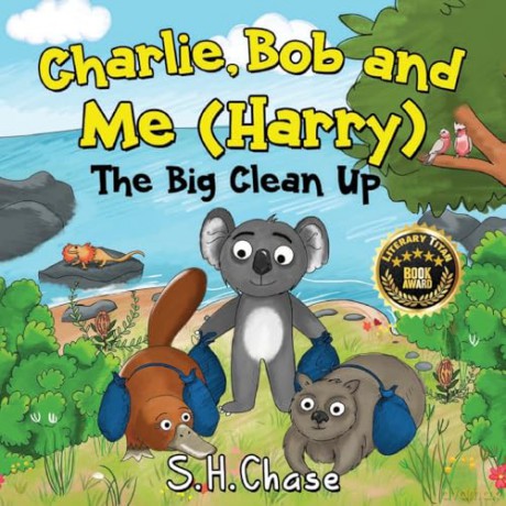 Charlie Bob and Me 'Harry' - The Big Clean Up [KSIĄŻKA]