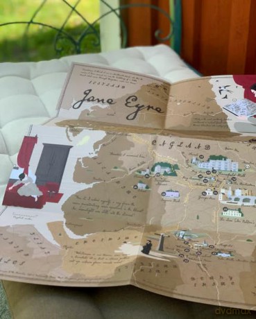 Charlotte Brontë, Jane Eyre Map [KSIĄŻKA]
