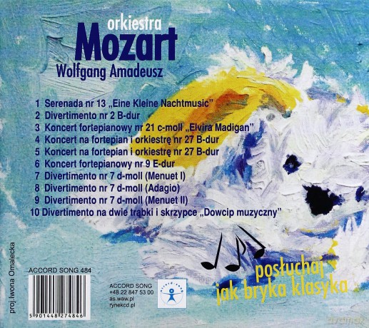 Amadeusz Mozart: Orkiestra [CD]