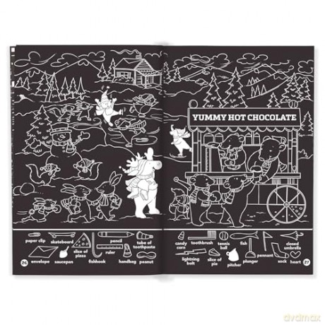 Christmas Hidden Pictures Puzzles to Highlight: Activity Book with Winter Puzzles, Over 300 Hidden Objects and Bright Highlighte R Fun [KSIĄŻKA]