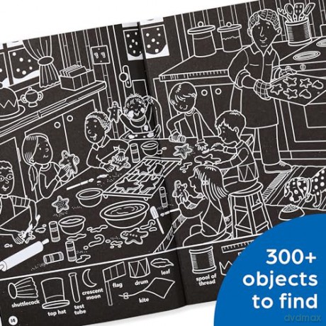 Christmas Hidden Pictures Puzzles to Highlight: Activity Book with Winter Puzzles, Over 300 Hidden Objects and Bright Highlighte R Fun [KSIĄŻKA]