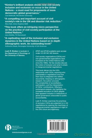Civil Society and Intergovernmental Negotiations: Exclusion Despite Inclusion [KSIĄŻKA]