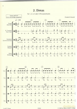 Class Percussion: Full Score Percussions [KSIĄŻKA]