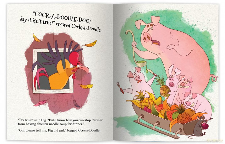 Cock-a-Doodle Chicken Noodle [KSIĄŻKA]