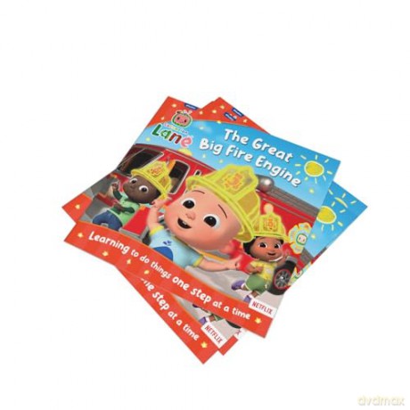 CoComelon Lane: The Great Big Fire Engine Picture Book: A gentle early-learning storybook about feeling worried for CoComelon fans [KSIĄŻKA]
