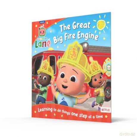 CoComelon Lane: The Great Big Fire Engine Picture Book: A gentle early-learning storybook about feeling worried for CoComelon fans [KSIĄŻKA]