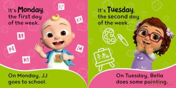 CoComelon Little Learners Pocket Library: 6 new mini board books about first experiences, featuring JJ and his friends - perfect for toddlers and young children! [KSIĄŻKA]