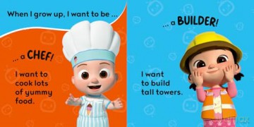 CoComelon Little Learners Pocket Library: 6 new mini board books about first experiences, featuring JJ and his friends - perfect for toddlers and young children! [KSIĄŻKA]