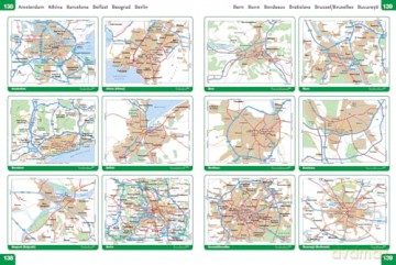 Collins 2026 Big Road Atlas Europe: Large scale, easy to read mapping [KSIĄŻKA]