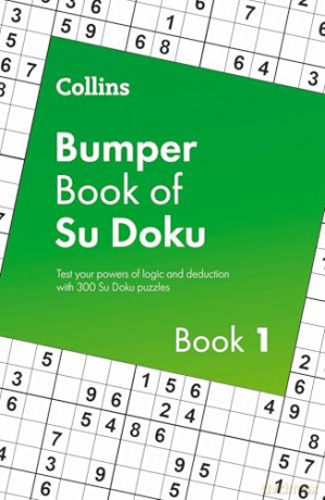 Collins Bumper Book of Su Doku book 1: 300 Su Doku puzzles [KSIĄŻKA]