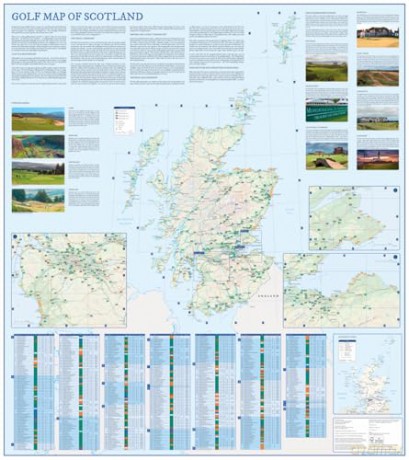 Collins Golf Map of Scotland: Explore Scotland's notable, historic, and local golf courses [KSIĄŻKA]