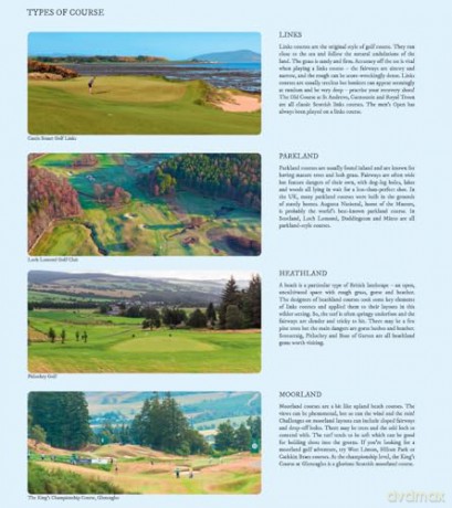 Collins Golf Map of Scotland: Explore Scotland's notable, historic, and local golf courses [KSIĄŻKA]