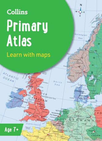 Collins Primary Atlas: Ideal for learning at school and at home [KSIĄŻKA]