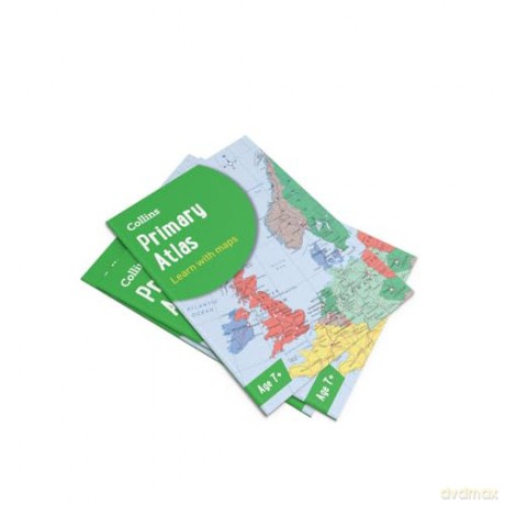Collins Primary Atlas: Ideal for learning at school and at home [KSIĄŻKA]