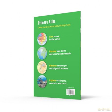 Collins Primary Atlas: Ideal for learning at school and at home [KSIĄŻKA]