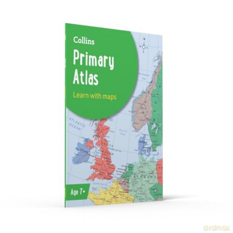Collins Primary Atlas: Ideal for learning at school and at home [KSIĄŻKA]