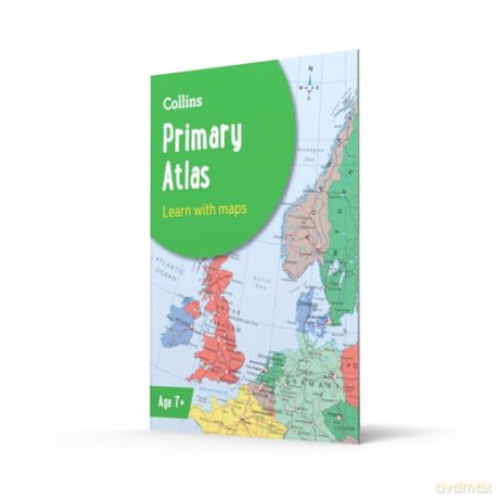 Collins Primary Atlas: Ideal for learning at school and at home [KSIĄŻKA]