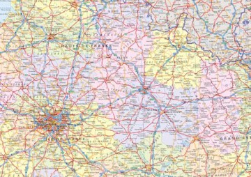 Collins Road Map of France [KSIĄŻKA]