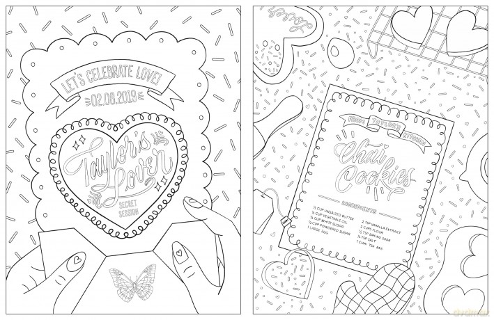 Colour In Taylor: A Unofficial Taylor Swift Colouring and Sticker Book [KSIĄŻKA]