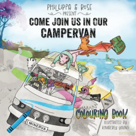 Come Join Us In Our Campervan: Colouring Edition [KSIĄŻKA]