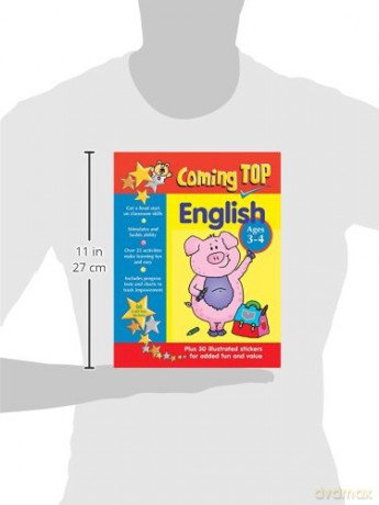 Coming Top: English - Ages 3-4 [KSIĄŻKA]