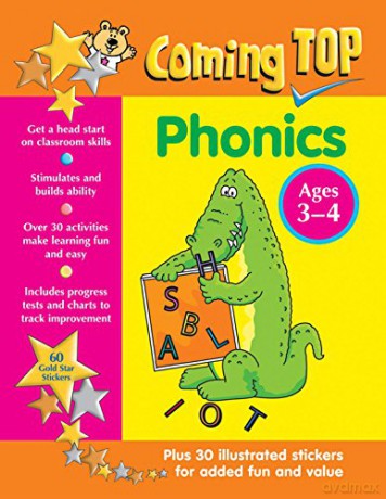 Coming Top: Phonics - Ages 3-4 [KSIĄŻKA]