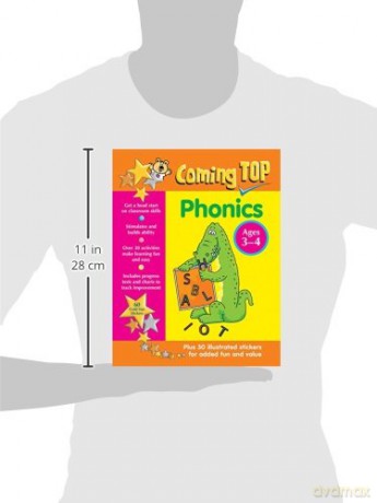 Coming Top: Phonics - Ages 3-4 [KSIĄŻKA]