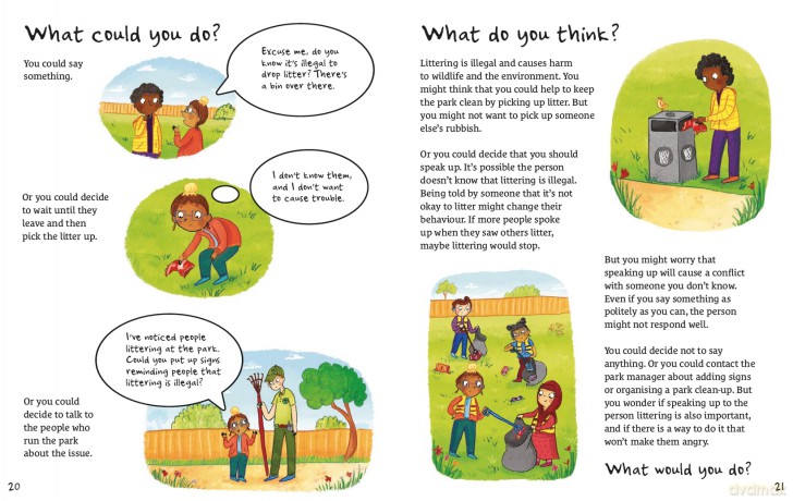 Community and the Environment: Moral dilemmas for kids [KSIĄŻKA]