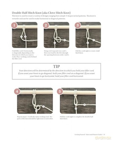Complete Starter Guide to Macramé: 15 Knotted Home Creations Made with Natural Materials [KSIĄŻKA]